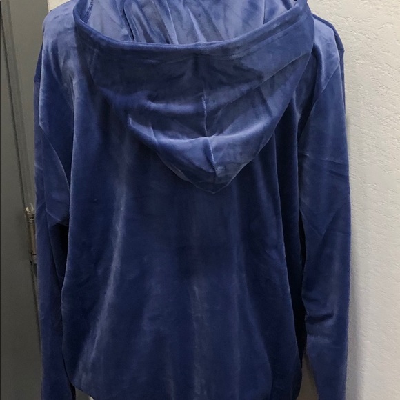 Women’s Fila Quarter Zip Velour Pullover - Picture 5 of 6